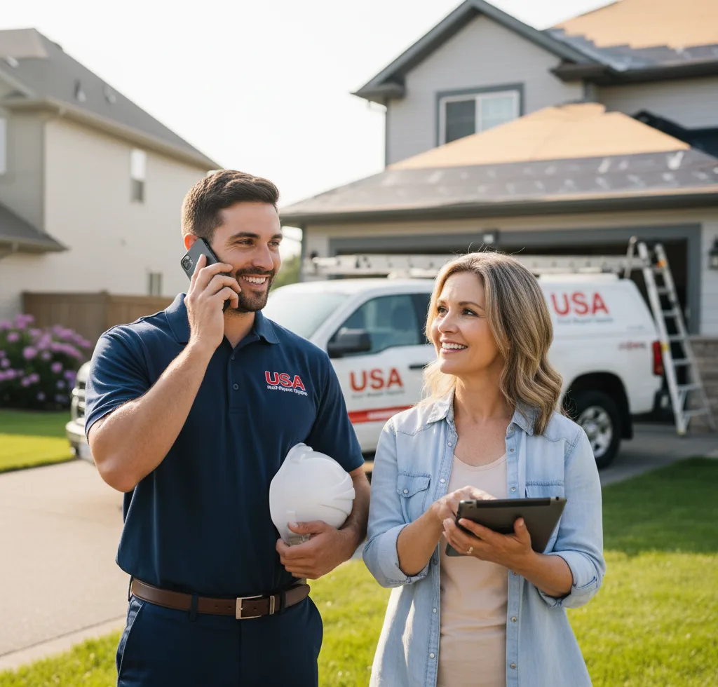 USA Roof Repair Experts customer support in Pinson
